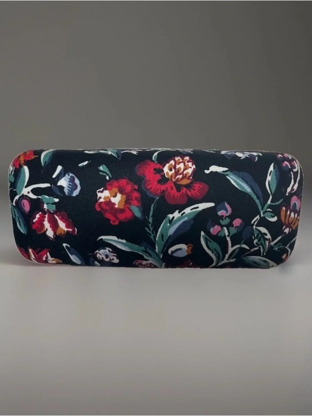 Vera Bradley Navy Floral Hard Eyewear Case